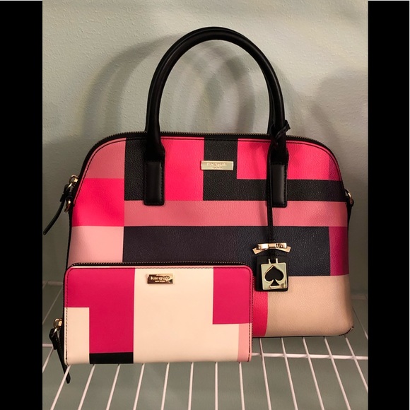 OBO satchel & matching wallet - Picture 1 of 8